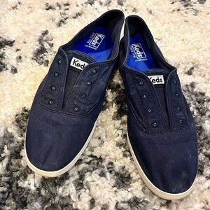 Keds Women's Navy Canvas Sneakers